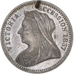 Medal - Victoria Diamond Jubilee; Newtown & Chilwell