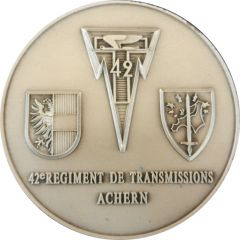 Medal - 42ème Régiment de Transmissions Achern Allemagne