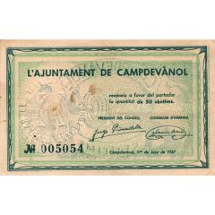 50 Céntimos Campdevànol