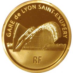 200 Euros Lyon Saint-Exupéry Railway Station