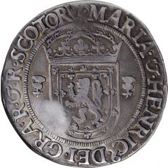 1 Ryal - Mary and Henry Darnley 4th Period, Type II, Countermark of 1578