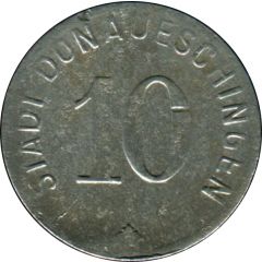 10 Pfennig - Donaueschingen