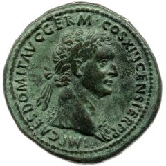 Sestertius - Domitian S C, Rhenus
