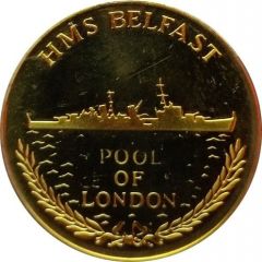 HMS Belfast Medallion