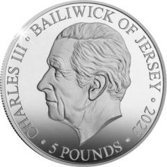 5 Pounds - Charles III Remembrance, Silver Proof