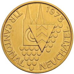 Neuchâtel cantonal shooting / 125th anniversary of the Republic silver