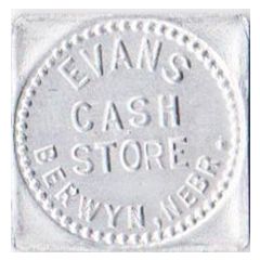 5 Cents - Evans Cash Store Berwyn, Nebraska