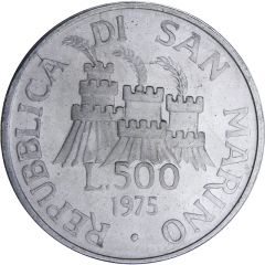 500 Lire Numismatic Agency opening
