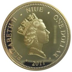 1 Dollar - Elizabeth II Darth Vader