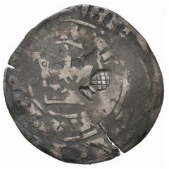 1 Prague Groschen Counterstamped