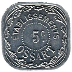 5 Centimes - Etablissements Ossart - Montpellier [34]