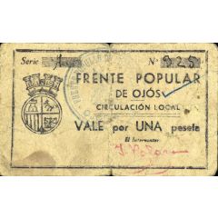 1 Peseta Ojós