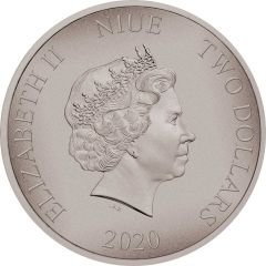 2 Dollars - Elizabeth II Pterodactyl