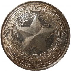 1 oz silver Texas Sesquicentennial