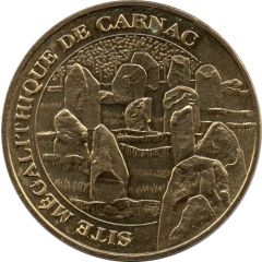 Monnaie de Paris Tourist Token - Site mégalithique de Carnac