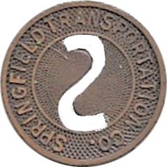 1 Fare - Springfield Transportation Co. Springfield, Illinois