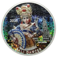 Bullion - Bali Dancer Coloured Hologram