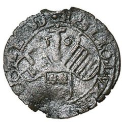 Brûlé of 4 sols - Gerard of Groesbeeck Name reverse