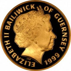 50 Pounds - Elizabeth II Queen Mother - Gold