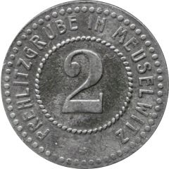 2 Pfennig - Meuselwitz Prehlitzgrube