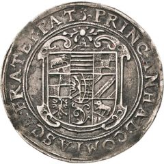 1/2 Thaler - Christian I, August, Louis, John Casimir and George Aribert