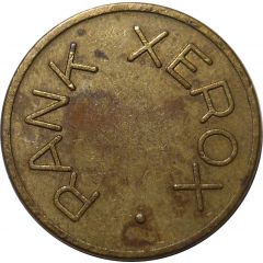 Photocopier Token - Rank Xerox