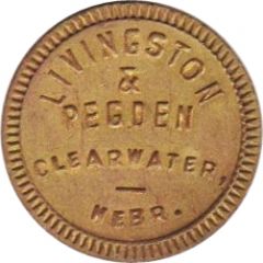 5 Cents - Livingston and Pegden Clearwater, Nebraska