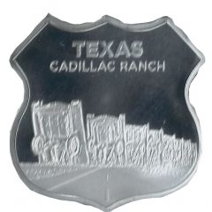 1 oz Silver Route 66 - Cadillac Ranch