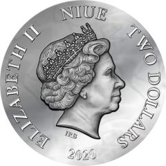 2 Dollars - Elizabeth II Lotus Effect