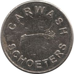 Car Wash Token - Carwash Schoeters
