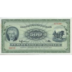 500 Kroner Portrait and Landscape