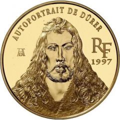 100 Francs / 15 Euros Albert Dürer - Autoportrait