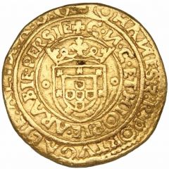 Português `o-o`- João III 1st type, Lisboa mint