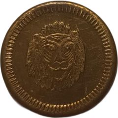 10 centimes à consommer - tête de lion