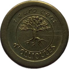1 centime d`euro d`Ollioules [83]