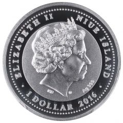 1 Dollar - Elizabeth II Porpoise