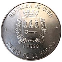 1 Peso Italian Map