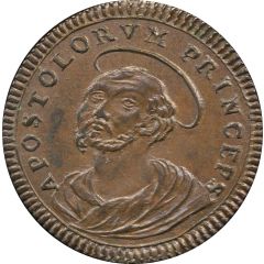 2 1/2 Baiocchi - Pius VI St. Peter facing
