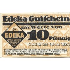 10 Pfennig EDEKA
