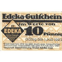 10 Pfennig EDEKA