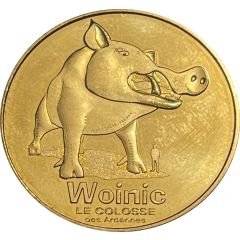 Monnaie de Paris Tourist Token - Woinic Le colosse des Ardennes - Face simple