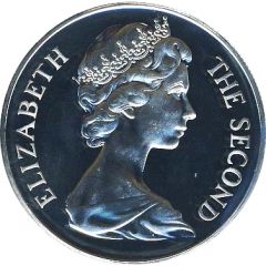 1 Crown - Elizabeth II Manx Cat