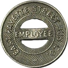 1 Fare - East Fayette Street Bus Co. Baltimore, Maryland