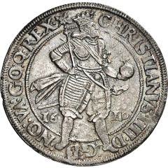 1 Speciedaler - Christian IV Helsingør mint