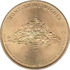 Monnaie de Paris Tourist Token - Mont Saint-Michel