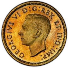 25 Cents - George VI Pattern Special Strike