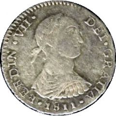 1 Real - Fernando VII Colonial Milled Coinage