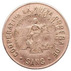1 Peseta - La Nueva Obrera de Sans
