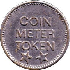 Coin Meter Token 25 mm