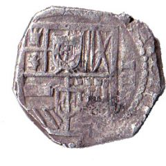 2 Reales - Felipe III hammered